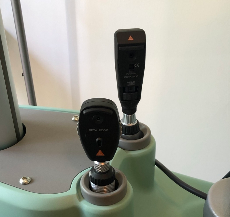 New Ophthalmoscope and retinoscope Heine Centro Oculistico Chirurgico